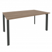 Onix Стол переговорный O.MP-PRG-1.4 Дуб Аризона/Металл Антрацит 1580*980*750 Onix Стол переговорный O.MP-PRG-1.4 Дуб Аризона/Металл Антрацит 1580*980*750