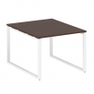Metal System Переговорный стол (1 столешница) на О-образном м/к БО.ПРГ-1.1 Венге Цаво/Металл Белый 1