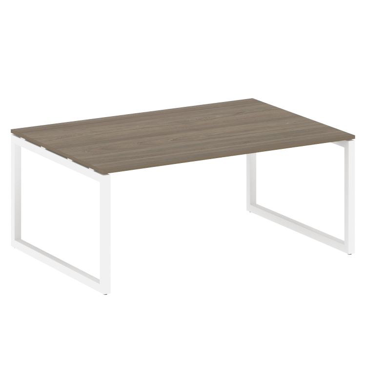 Metal System Quattro Переговорный стол (1 столешница) на О-образном м/к 50БО.ПРГ-1.5 Вяз Благородный