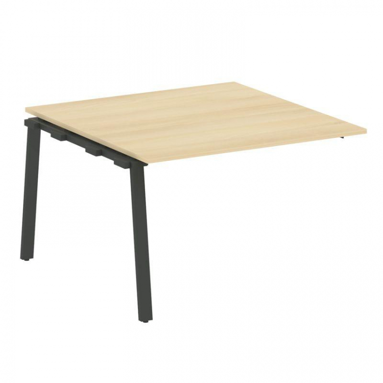 Metal System Проходной элемент перег. стола на А-образном м/к БА.ППРГ-2 Акация Лорка/Металл Антрацит