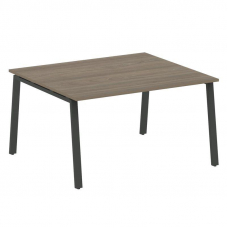 Metal System Переговорный стол (1 столешница) на А-образном м/к БА.ПРГ-1.3 Вяз Благородный/Металл Ан