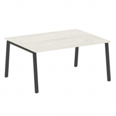 Metal System Переговорный стол (1 столешница) на А-образном м/к БА.ПРГ-1.4 Дуб Наварра/Металл Антрац