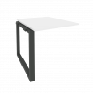 Onix Проходной наборный элемент переговорного стола O.MO-NPRG-0 Белый Бриллиант/Металл Антрацит 780*