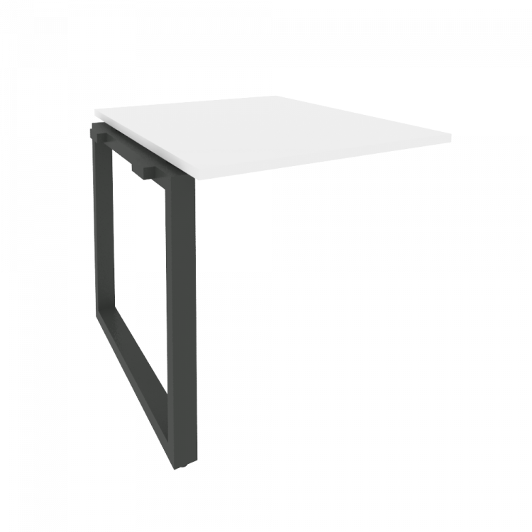 Onix Проходной наборный элемент переговорного стола O.MO-NPRG-0 Белый Бриллиант/Металл Антрацит 780*