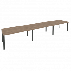 Onix Стол переговорный O.MP-PRG-3.4 Дуб Аризона/Металл Антрацит 4740*980*750