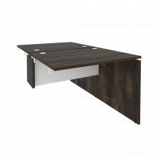 Onix Стол-приставка двойной к опорным элементам O.D.SPR-1.8 Дуб Мали/Белый Бриллиант 980*1635*750