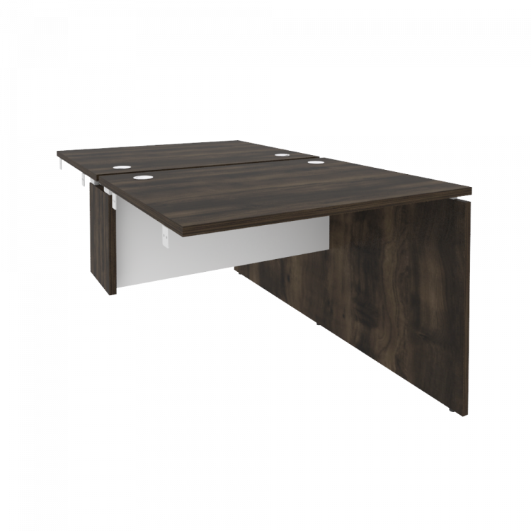 Onix Стол-приставка двойной к опорным элементам O.D.SPR-1.8 Дуб Мали/Белый Бриллиант 980*1635*750