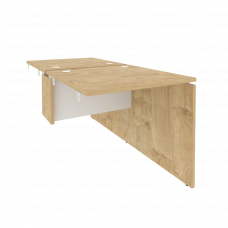 Onix Стол-приставка двойной к опорным элементам O.D.SPR-0.8 Тиквуд Светлый/Белый Бриллиант 780*1635*