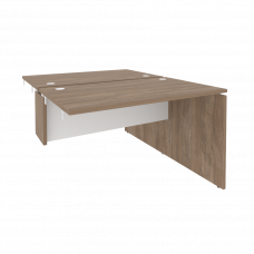 Onix Стол-приставка двойной к опорным элементам O.D.SPR-2.7 Дуб Аризона/Белый Бриллиант 1180*1475*75