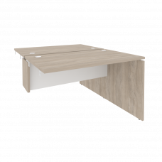 Onix Стол-приставка двойной к опорным элементам O.D.SPR-2.7 Дуб Аттик/Белый Бриллиант 1180*1475*750