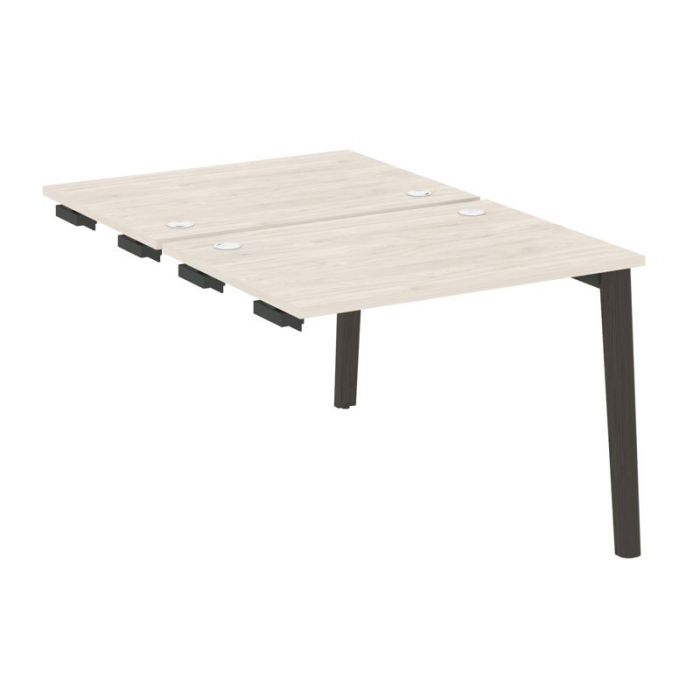 Onix Wood Стол-приставка двойной OW.D.SPR-1.7 Денвер Светлый/Дуб Темный/Металл Антрацит 980*1475*750