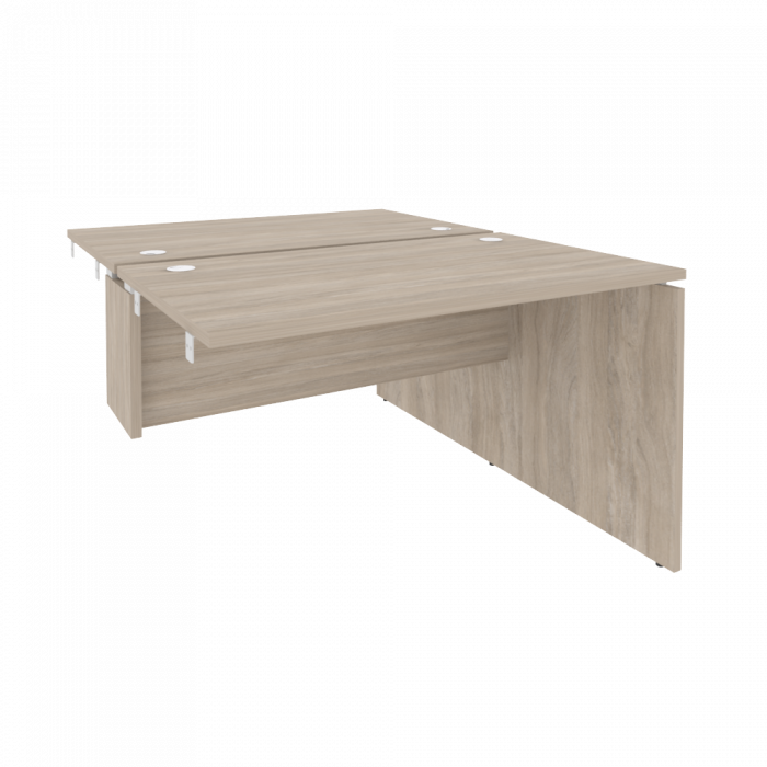 Onix Стол-приставка двойной к опорным элементам O.D.SPR-2.7 Дуб Аттик 1180*1475*750