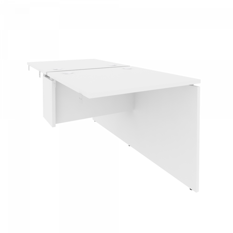 Onix Стол-приставка двойной к опорным элементам O.D.SPR-0.8 Белый Бриллиант 780*1635*750