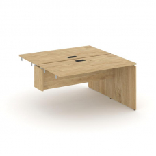 Style Project Стол-приставка к опор. элем. SN-D.DPRS-024 Тиквуд Светлый/Черная Заглушка 1580*1632*75