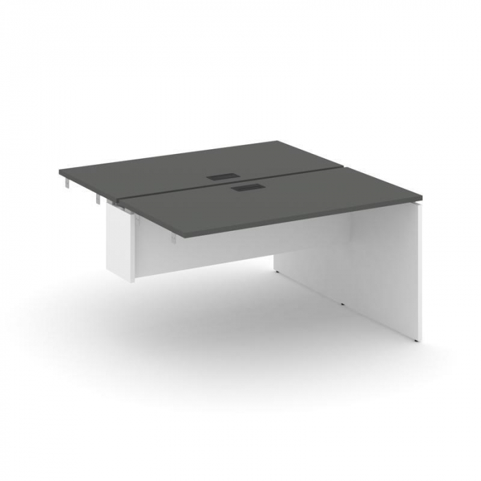 Style Project Стол-приставка к опор. элем. SN-D.DPRS-022 Антрацит/Белый/Черная Заглушка 1180*1632*75