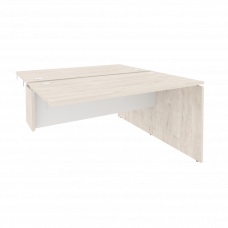 Onix Стол-приставка двойной к опорным элементам O.D.SPR-3.7 Денвер Светлый/Белый Бриллиант 1380*1475