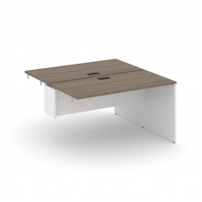 Style Project Стол-приставка к опор. элем. SN-D.DPRS-022 Вяз Благородный/Белый/Черная Заглушка 1180*