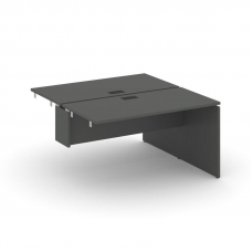 Style Project Стол-приставка к опор. элем. SN-D.DPRS-023 Антрацит/Черная Заглушка 1380*1632*750