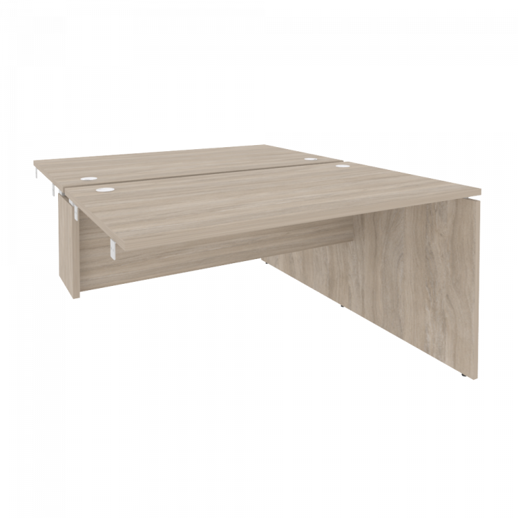 Onix Стол-приставка двойной к опорным элементам O.D.SPR-3.8 Дуб Аттик 1380*1635*750