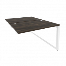 Onix Стол-приставка двойной на О-образном м/к к опорым элем. O.MO-D.SPR-2.8 Дуб Мали/Металл Белый 11