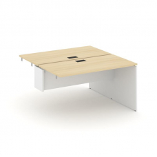 Style Project Стол-приставка к опор. элем. SN-D.DPRS-011 Акация Лорка/Белый/Черная Заглушка 980*1432