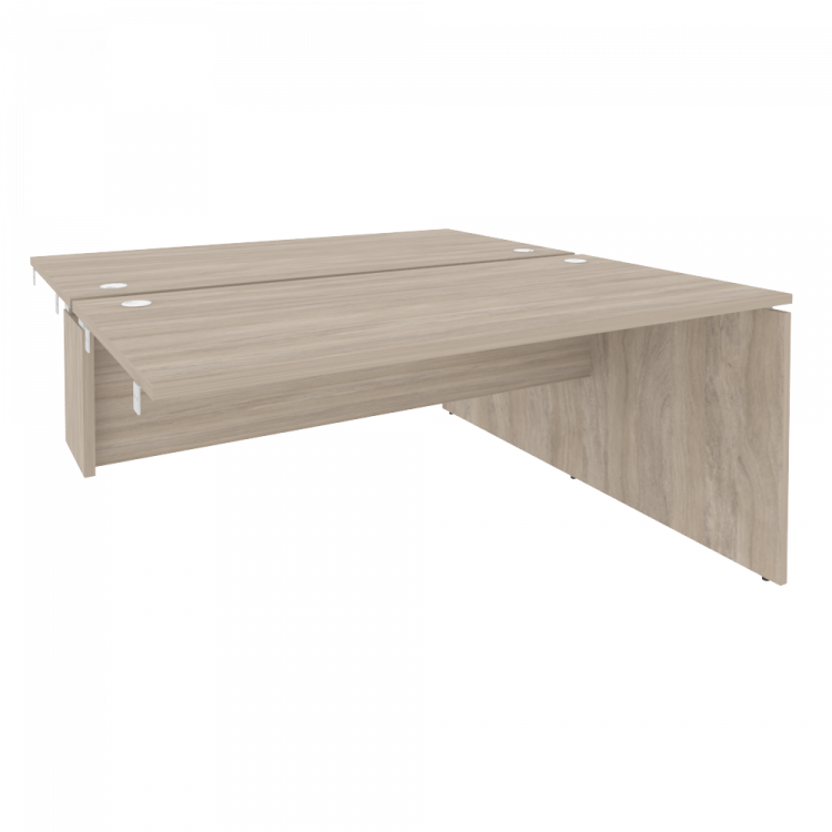 Onix Стол-приставка двойной к опорным элементам O.D.SPR-4.8 Дуб Аттик 1580*1635*750