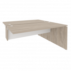 Onix Стол-приставка двойной к опорным элементам O.D.SPR-4.8 Дуб Аттик/Белый Бриллиант 1580*1635*750