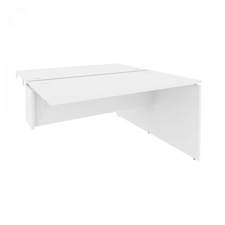 Onix Стол-приставка двойной к опорным элементам O.D.SPR-3.7 Белый Бриллиант 1380*1475*750