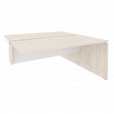 Onix Стол-приставка двойной к опорным элементам O.D.SPR-4.8 Денвер Светлый/Белый Бриллиант 1580*1635