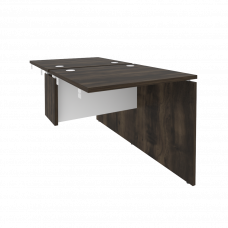 Onix Стол-приставка двойной к опорным элементам O.D.SPR-0.7 Дуб Мали/Белый Бриллиант 780*1475*750