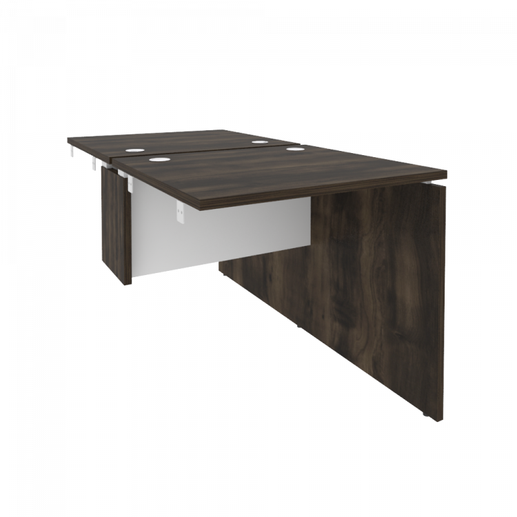 Onix Стол-приставка двойной к опорным элементам O.D.SPR-0.7 Дуб Мали/Белый Бриллиант 780*1475*750