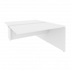 Onix Стол-приставка двойной к опорным элементам O.D.SPR-3.8 Белый Бриллиант 1380*1635*750