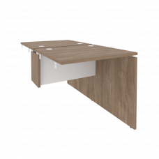 Onix Стол-приставка двойной к опорным элементам O.D.SPR-0.7 Дуб Аризона/Белый Бриллиант 780*1475*750