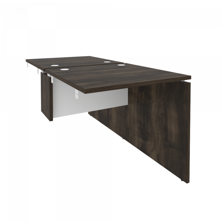 Onix Стол-приставка двойной к опорным элементам O.D.SPR-0.8 Дуб Мали/Белый Бриллиант 780*1635*750