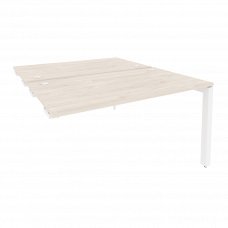 Onix Стол-приставка двойной на П-образном м/к к опорным элем. O.MP-D.SPR-3.8 Денвер Светлый/Металл Б