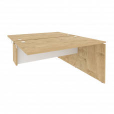 Onix Стол-приставка двойной к опорным элементам O.D.SPR-3.8 Тиквуд Светлый/Белый Бриллиант 1380*1635