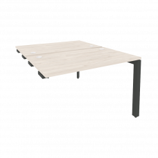 Onix Стол-приставка двойной на П-образном м/к к опорным элем. O.MP-D.SPR-2.7 Денвер Светлый/Металл А