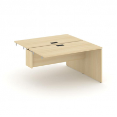 Style Project Стол-приставка к опор. элем. SN-D.DPRS-014 Акация Лорка/Черная Заглушка 1580*1432*750