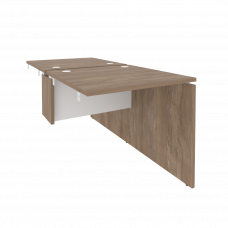 Onix Стол-приставка двойной к опорным элементам O.D.SPR-0.8 Дуб Аризона/Белый Бриллиант 780*1635*750