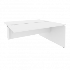 Onix Стол-приставка двойной к опорным элементам O.D.SPR-4.7 Белый Бриллиант 1580*1475*750