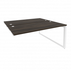 Onix Стол-приставка двойной на О-образном м/к к опорым элем. O.MO-D.SPR-4.7 Дуб Мали/Металл Белый 15