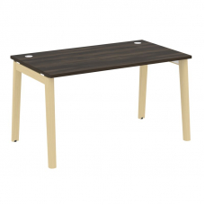 Onix Wood Стол письменный OW.SP-3.8 Дуб Мали/Дуб Светлый/Металл Белый 1380*800*750