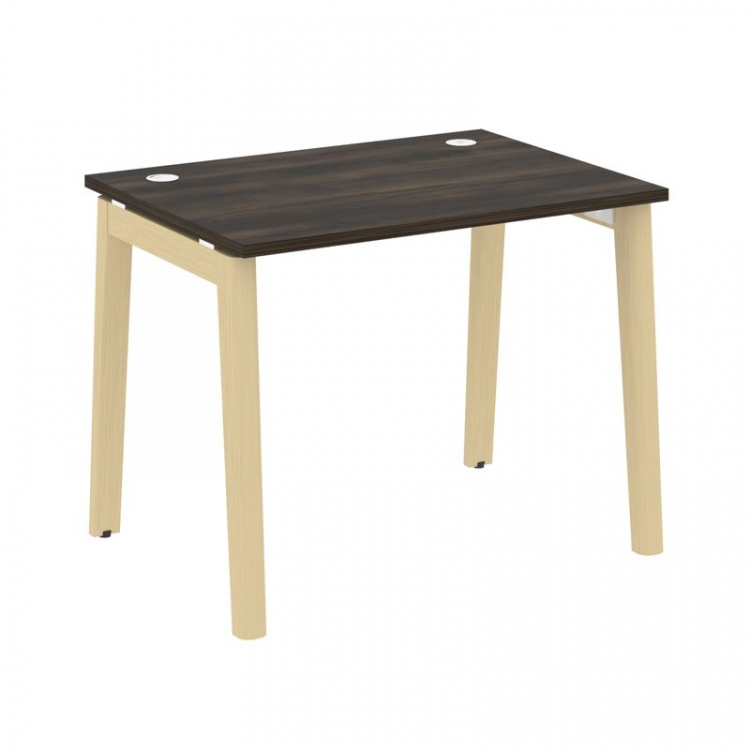 Onix Wood Стол письменный OW.SP-1.7 Дуб Мали/Дуб Светлый/Металл Белый 980*720*750