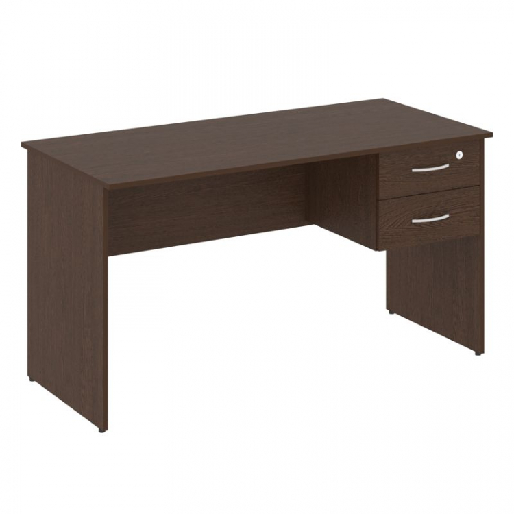 Nova S Стол письменный с подвесной тумбой В.СПТП-3 Венге Цаво 1400*650*750