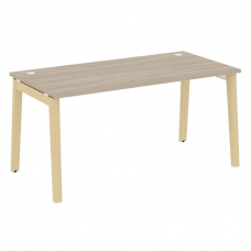 Onix Wood Стол письменный OW.SP-4.8 Дуб Аттик/Дуб Светлый/Металл Белый 1580*800*750