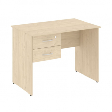 Nova S Стол письменный с подвесной тумбой В.СПТП-1 Бук Артизан 1000*650*750