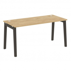 Onix Wood Стол письменный OW.SP-4.7 Тиквуд Светлый/Дуб Темный/Металл Антрацит 1580*720*750