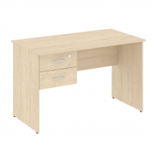 Nova S Стол письменный с подвесной тумбой В.СПТП-2 Бук Артизан 1200*650*750