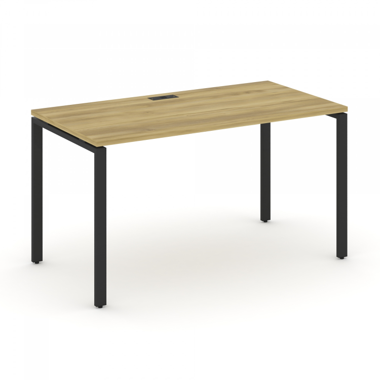Concept Стол письменный CN.SP-003 Дуб Винченцо/Металл Черный 1380*720*750