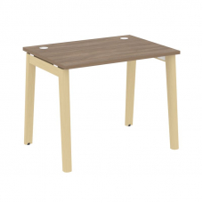 Onix Wood Стол письменный OW.SP-1.7 Дуб Аризона/Дуб Светлый/Металл Белый 980*720*750